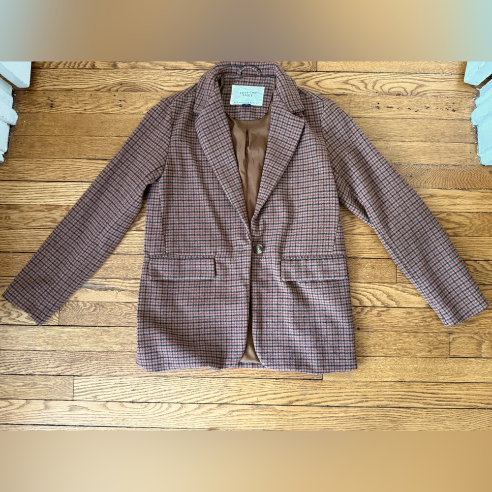 American Eagle Houndstooth Women's Blazer - Size XS